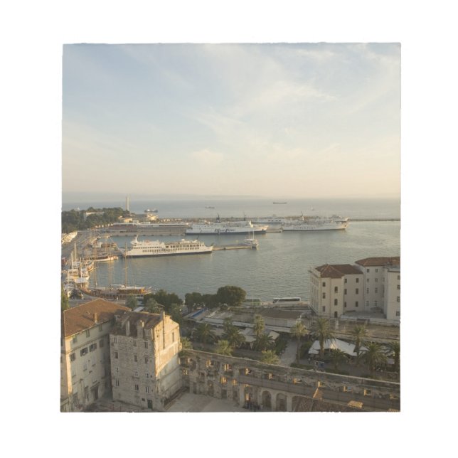 Bloc-note Croatie, Dalmatie, Split. Vue de Riva (Devant)
