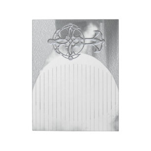 Bloc-note Croix celtique striée
