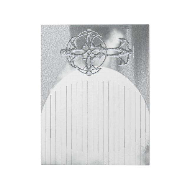 Bloc-note Croix celtique striée (Tourné)