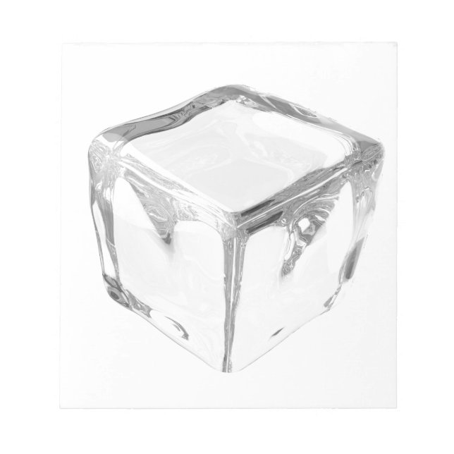 Bloc-note Cube à glace (Devant)