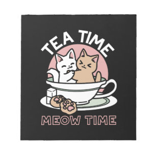Bloc-note Cuddin en coupe - Tea Time adorable