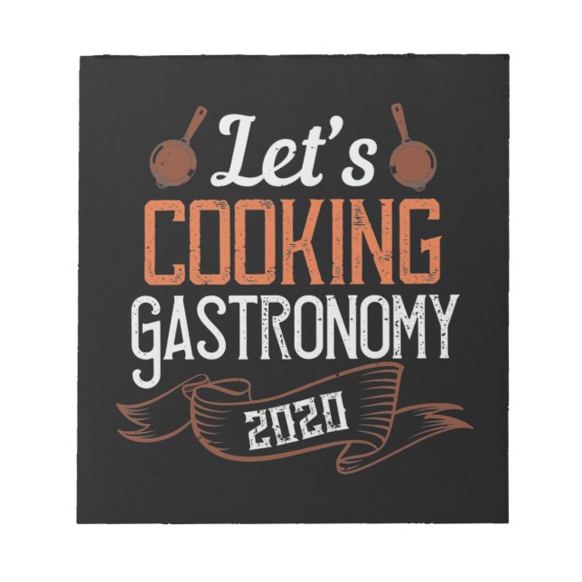 Bloc-note Cuisine Gastronomie 2022 (Devant)