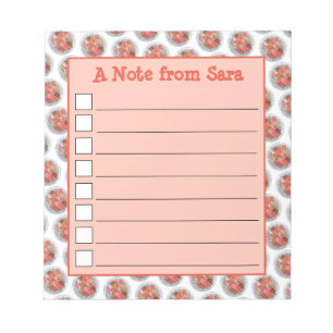 Bloc-note Cuisine hawaïenne Ahi Tuna Poké Bowl Hawaii Food