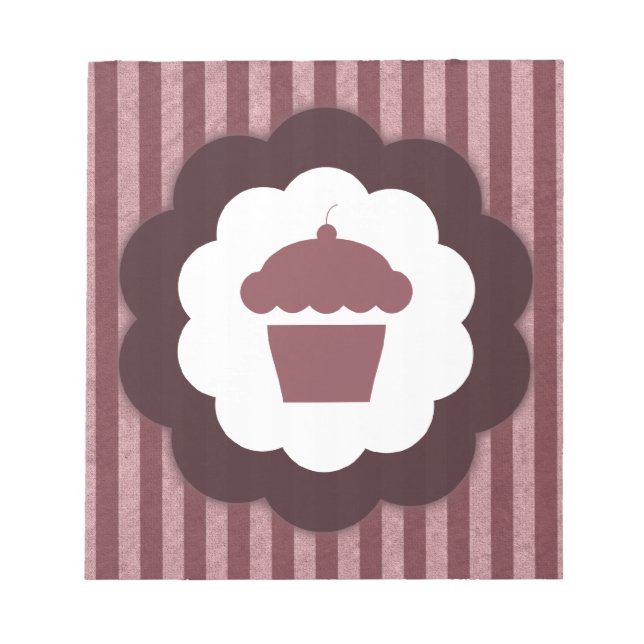 Bloc-note cupcake (Devant)