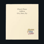 Bloc-note Custom Church Name Praise the LORD Graphic<br><div class="desc">Custom Church Name Praise the LORD Graphic Post it Notes.  Enjoy!</div>