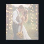 Bloc-note Custom Photo Notepad<br><div class="desc">This notepad is shown with a sample photo print,  customize and edit your own photo into place with this template.
Shown in an opaque print so you can write on it.
Customize this item or buy as is.



Licensed Image</div>