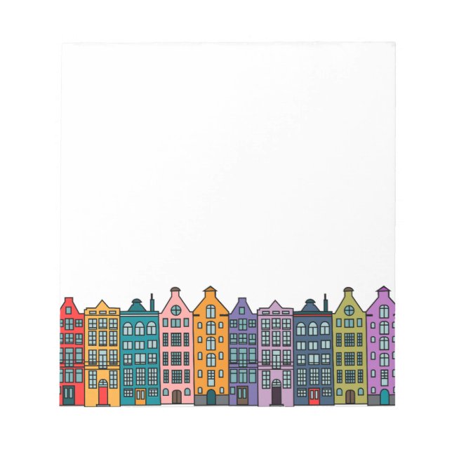 Bloc-note Custom Urban-Themed Writing Pad (Devant)