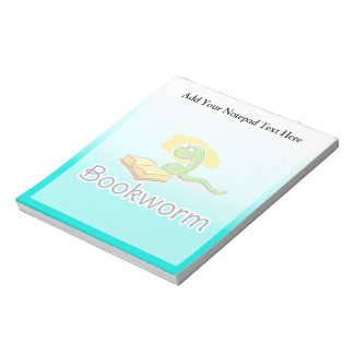 Bloc-note Cute Bookworm