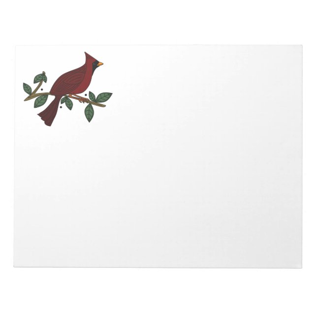 Bloc-note Cute Cardinal Notepad (Devant)
