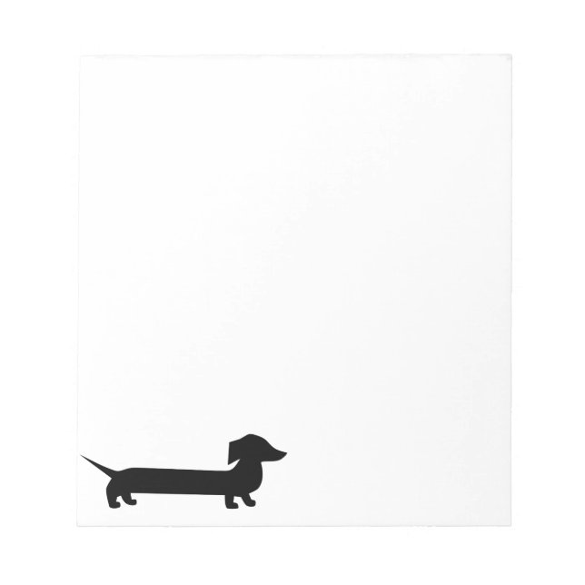 Bloc-note Cute Dachshund (Devant)