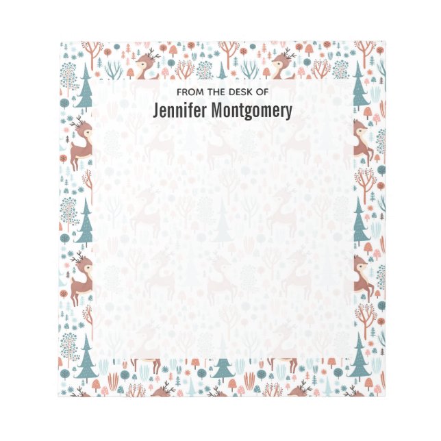 Bloc-note Cute Deer (Devant)