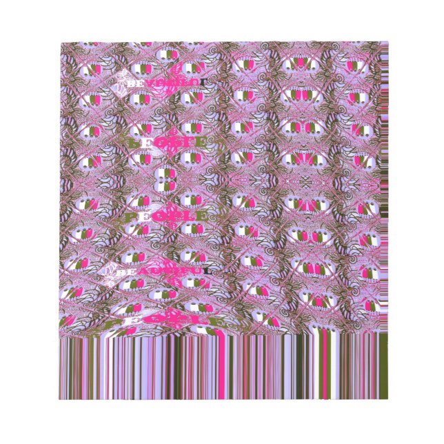 Bloc-note Cute Edgy Hakuna Matata Belles Personnes Africaine (Devant)