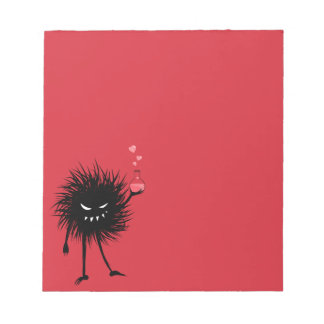 Bloc-note Cute Goth Love Potion Chimie Valentines Jour Rouge