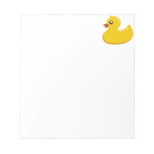 Bloc-note Cute Jaune Canard
