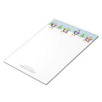 Bloc-note Cute Jolly Jumping Pingouins Nouveauté Personnalis