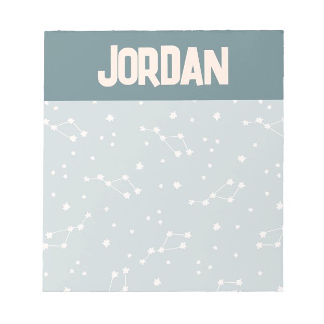 Bloc-note Cute Motif Sky Constellation (Devant)