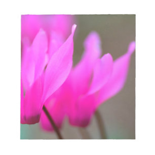 Bloc-note Cyclamen Sauvage Macro