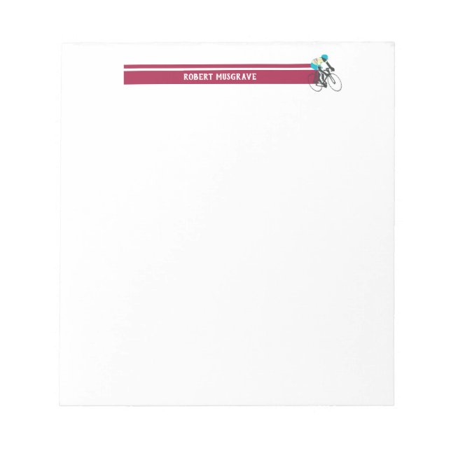 Bloc-note Cycliste n° 2 (Devant)