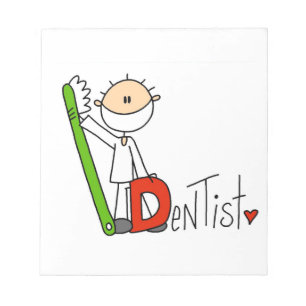 Bloc-note D est pour Dentiste