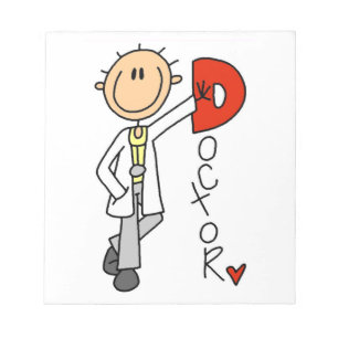 Bloc-note D est pour Docteur