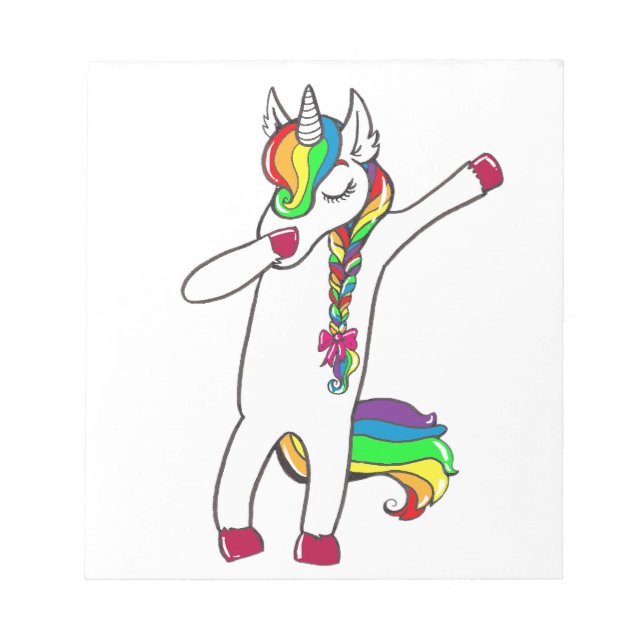 Bloc-note Dab licorne (Devant)