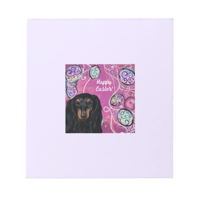 BLOC-NOTE DACHSHUND                (Devant)