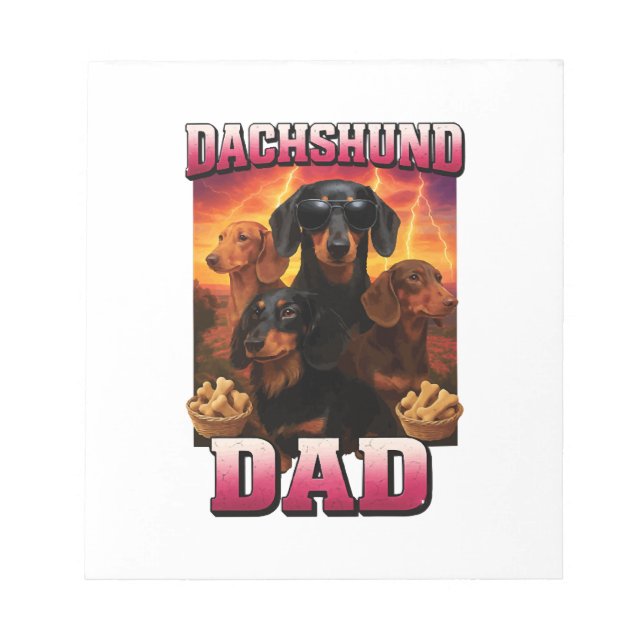 Bloc-note Dachshund   (Devant)