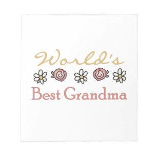 Bloc-note Daisies et les meilleurs cadeaux de grand-mère au