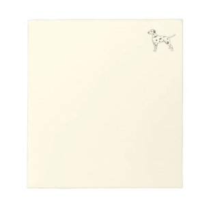 Bloc-note Dalmatien