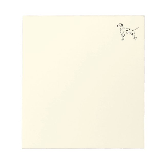 Bloc-note Dalmatien (Devant)