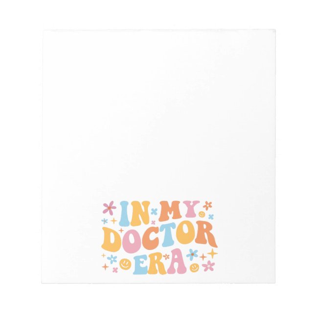 Bloc-note Dans Mon Docteur, Ère I (Devant)