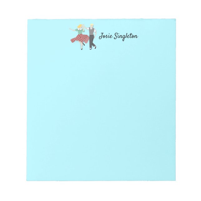 Bloc-note Danse à voile (Devant)