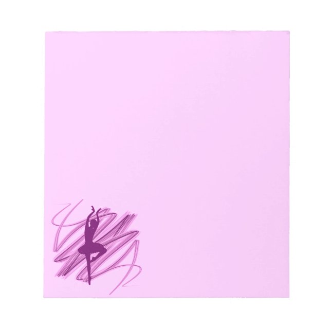 Bloc-note Danseur de ballerine brillant (Devant)