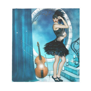 Bloc-note Danseur de jazz