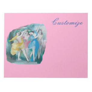 Bloc-note Danseurs Girl Ballerina Thunder_Cove