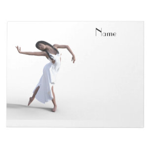 Bloc-note Danseuse blanche Thunder_Cove