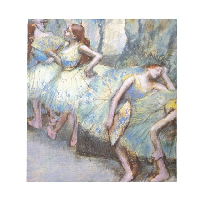 Bloc-note Danseuse de ballet Degas Dansers d'art Peinture (Devant)