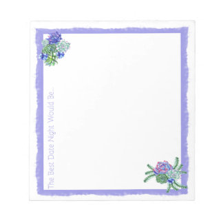 Bloc-note Date Nuit Idée Pad