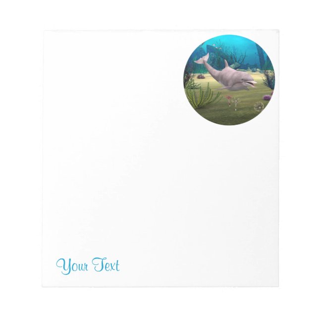 Bloc-note Dauphin souriant (Devant)