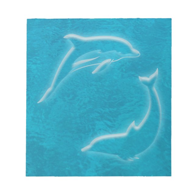 Bloc-note dauphins (Devant)