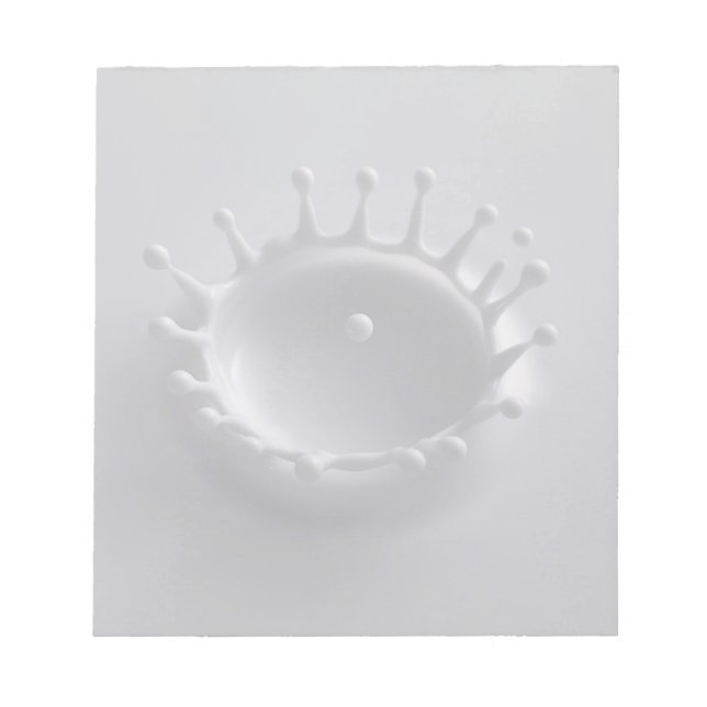 Bloc-note Déchirure de lait (Devant)