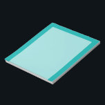 Bloc-note Décor Peacock Turquoise Prêt à Customiser<br><div class="desc">Ce produit sur mesure est disponible dans un décor turquoise et éclatant pour vous-même ou comme cadeau sûr de faire une impression en toutes occasions. Cliquez sur le bouton "Customisez-le !" ou sur le lien que vous trouverez sur cette page de produit pour révéler un ensemble d'outils de conception conviviaux...</div>