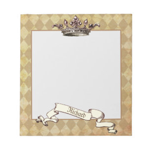 Bloc-note Décret royal personnalisé
