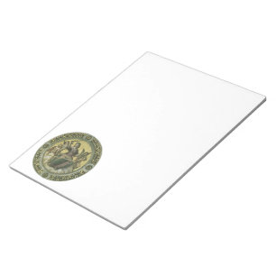 Bloc-note Déesse romaine Justice avec les anges par Raphael