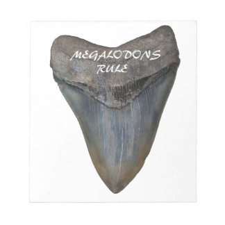 Bloc-note Dent de requin Megalodon