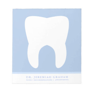 Bloc-note Dentist Office Personnel Professionnel