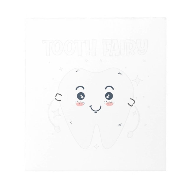 Bloc-note Dentiste de dents Dentiste dents Mat dentaire Hall (Devant)