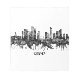 Bloc-note Denver Colorado Skyline