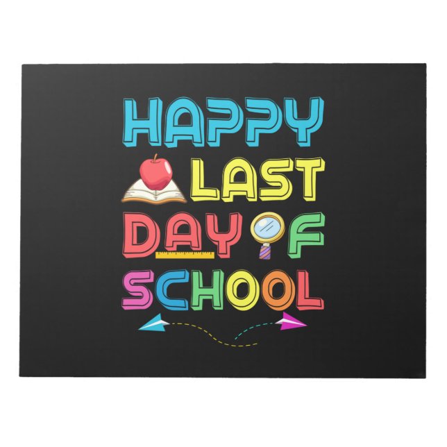 Bloc-note Dernier Jour D'École (Devant)