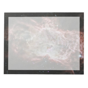 Bloc-note Des Clusters Étoiles Au Centre De La Nebula De Fla